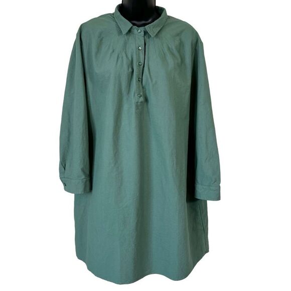 Tuckernuck Pomander Place Green Polly Dress - Picture 1 of 13